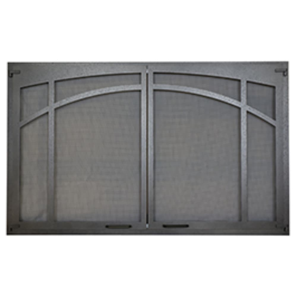 IHP Superior 89953LNX Arched Screen Door, Textured Iron