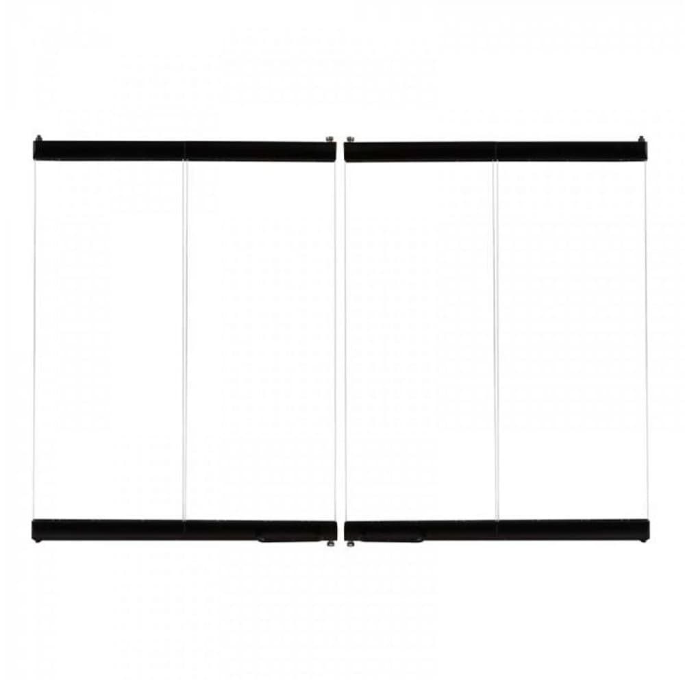 IHP Superior 89864LNX 36" Standard Bi-Fold Glass Door, Black