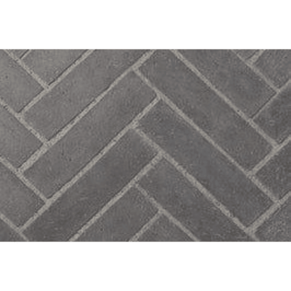 IHP Superior 90071LNX Slate Grey Split Herringbone Mosaic Masonry Brick Liner