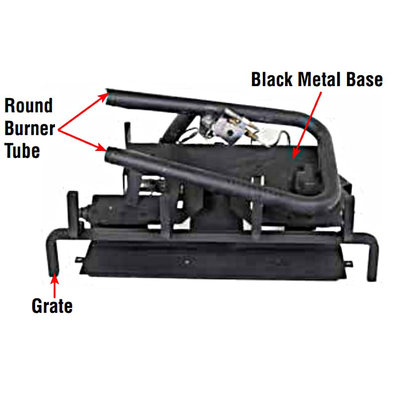 IHP Superior 89930LNX MNF30 OD Stainless Burner, Millivolt