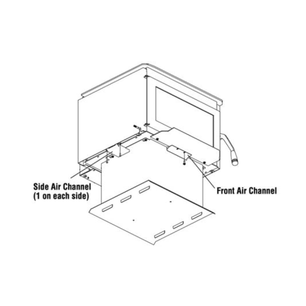 IHP Superior 90008LNX Outside Air Panel and Channel Kit