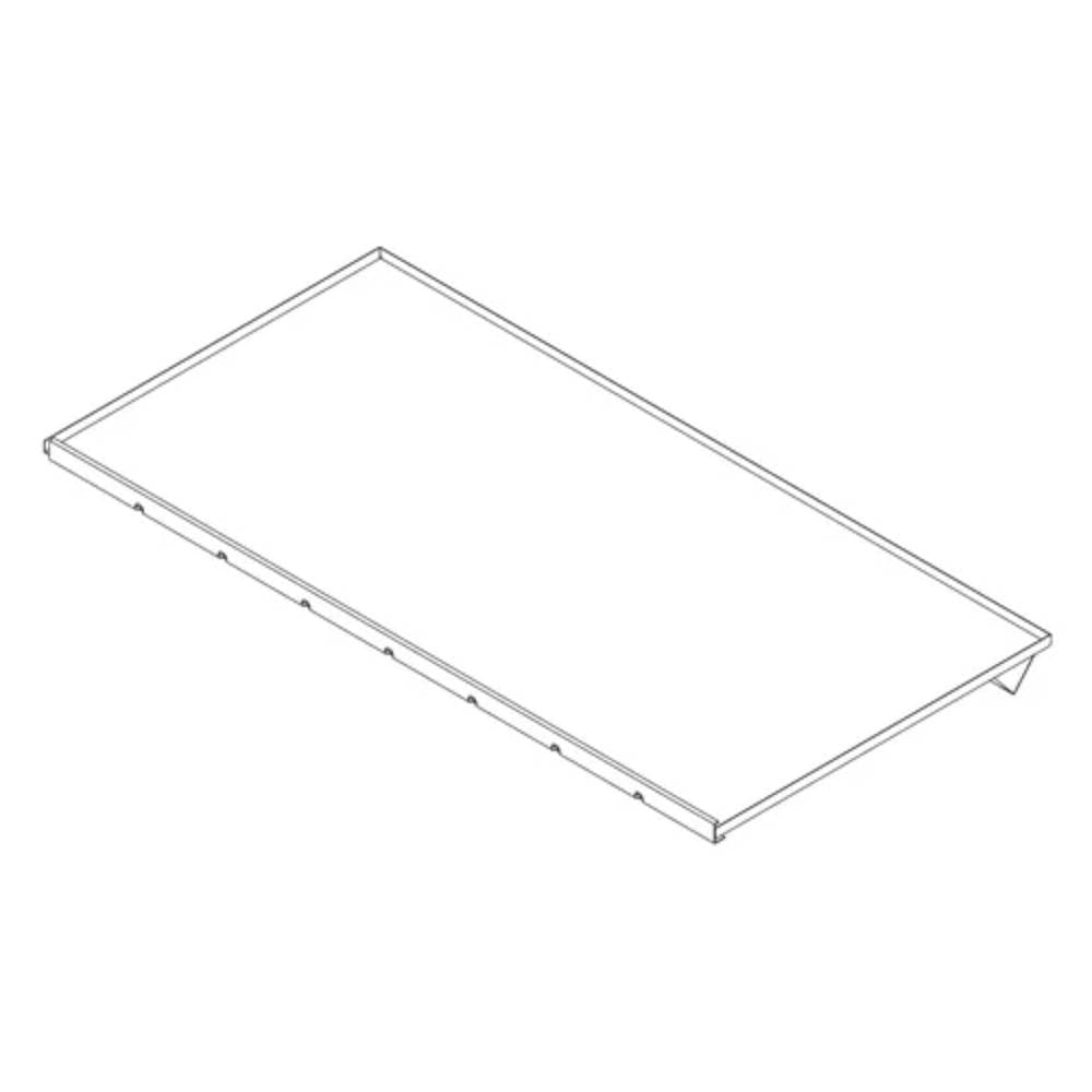 IHP Superior 89882LNX 42" Drain Pan w/ 1" Stainless Decorative Face Ext.