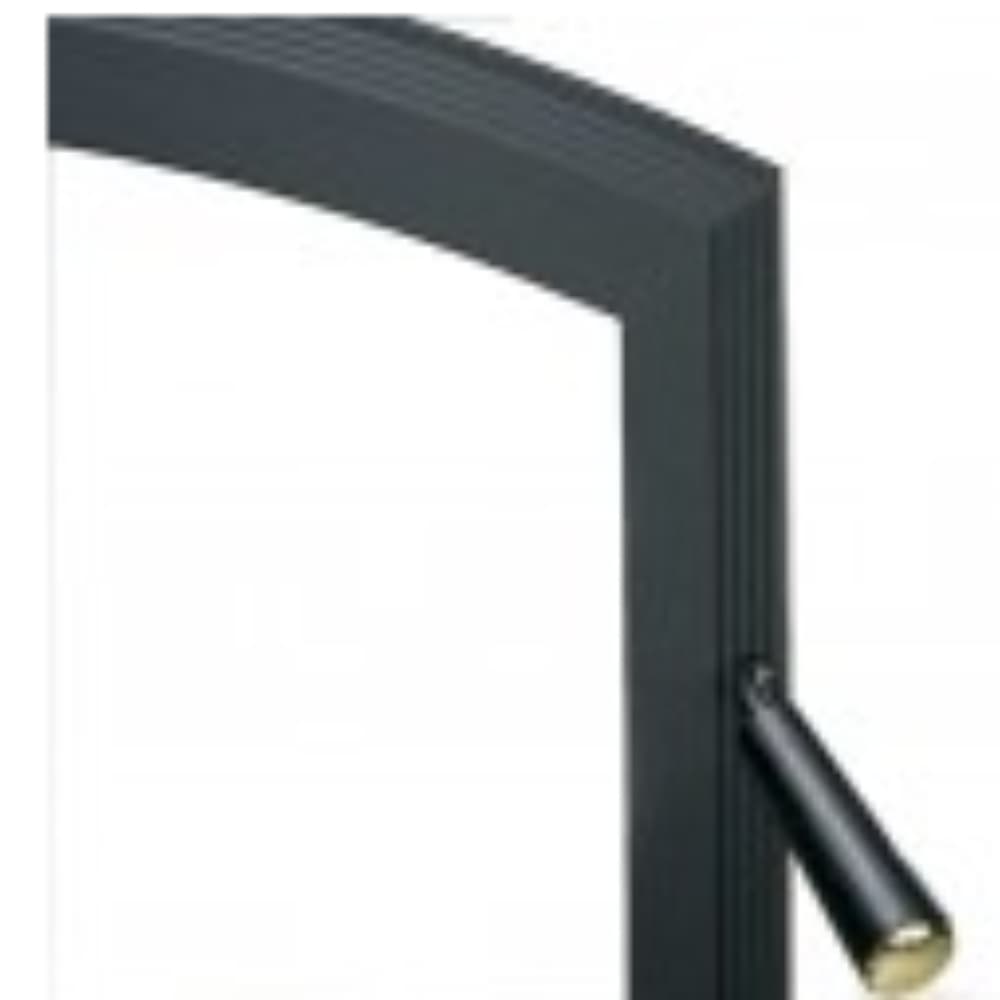 IHP Superior 89904LNX Door, Smooth Steel, Arched, Black