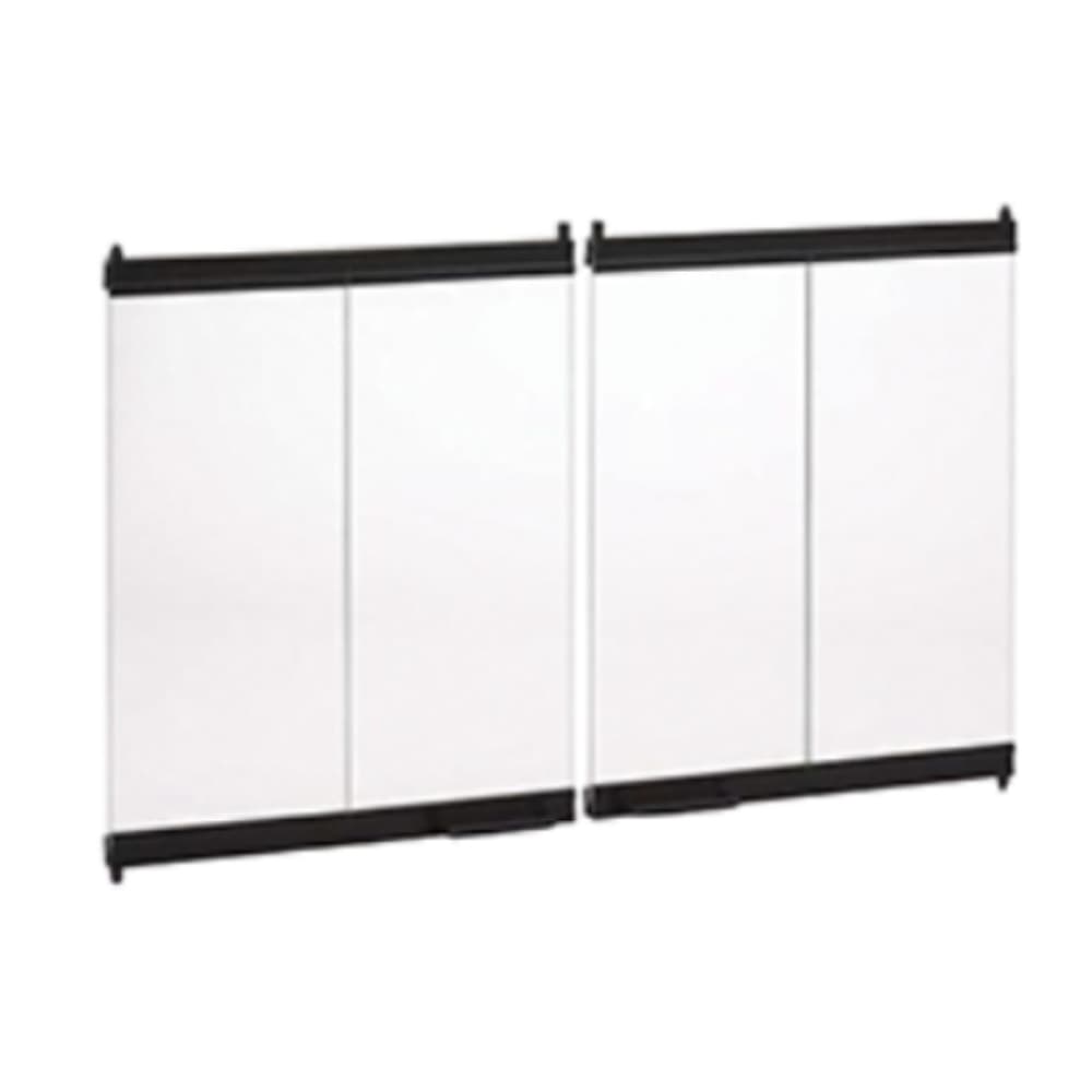 IHP Superior 89870LNX 36" Mosaic Masonry Bi-Fold Door, Ebony Finish