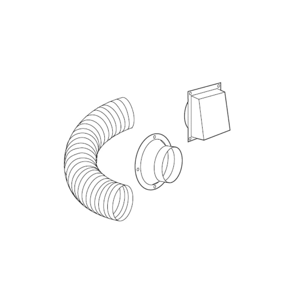 IHP Superior 89800LNX Outside Air Kit Less Duct (4")